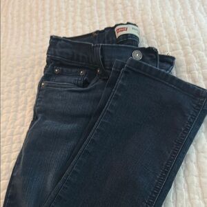 Levi's 502 Regular Taper Jeans - Deep Indigo. W26”xL27”. Boys 12 regular